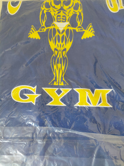 Gold gym vest